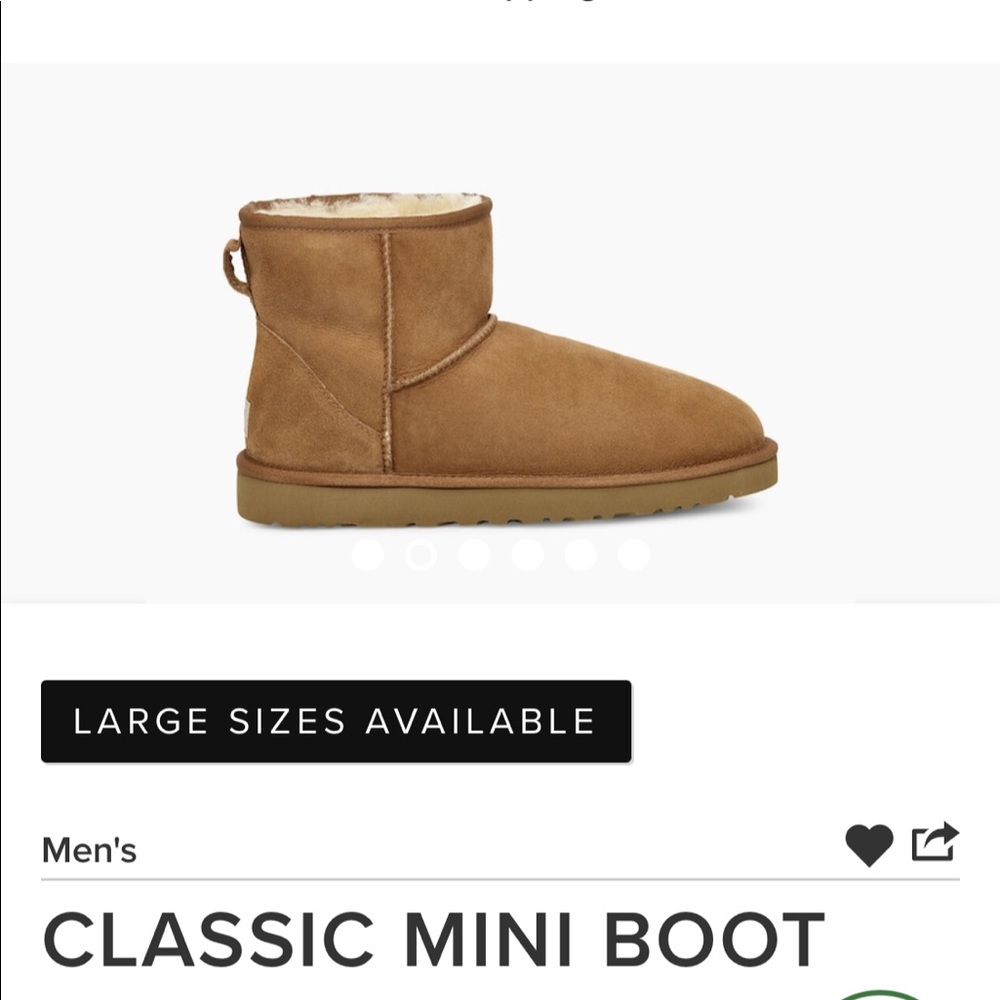 UGGs classic mini boot Mens 11